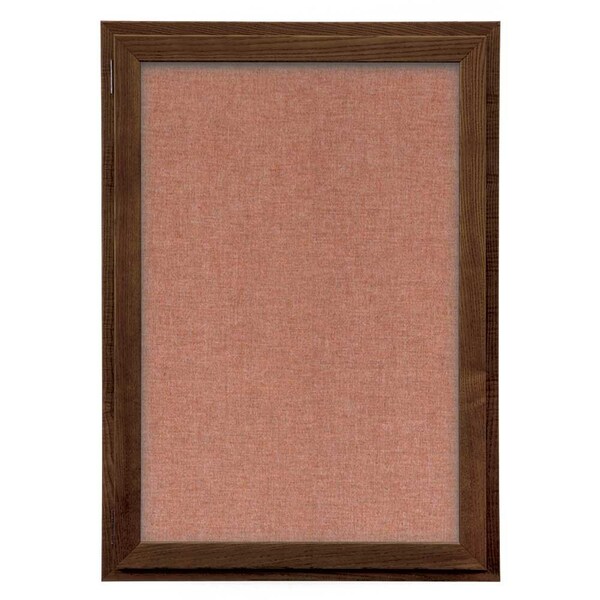 Outdoor Enclosed Combo Board, 72"x36", Black Frame/Black & Amethyst
